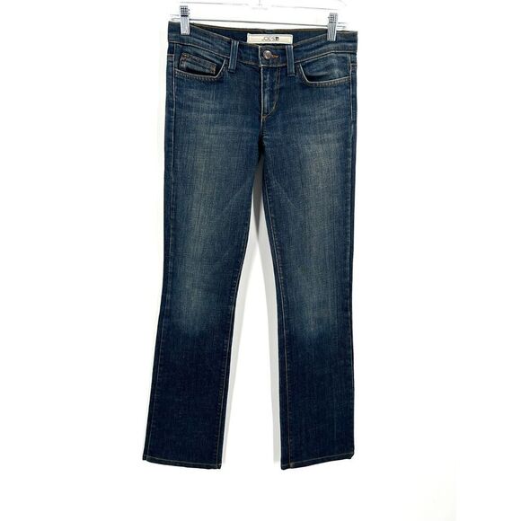 JOE'S JEANS Women's Palmer Mini Boot Cut Dark Wash Denim Blue Jeans Size 26 - Picture 1 of 8
